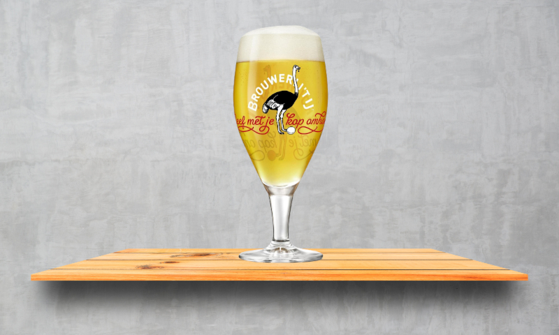 Brouwerij t IJ bierglas nieuw design 2021